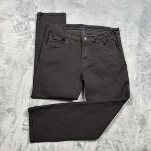 Blue Delta Pants Men 32x27 Black 5 Pocket Stretch Custom Made Cotton Chino